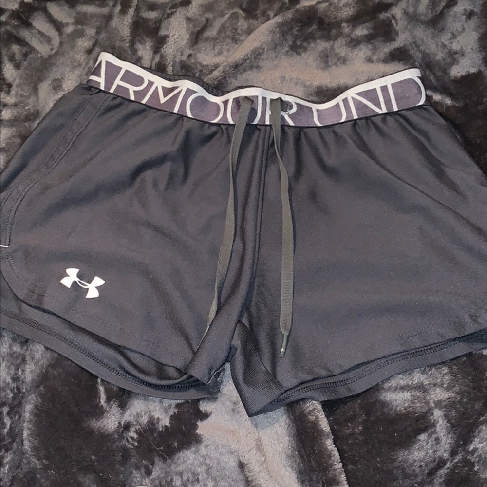 Under Armour shorts!